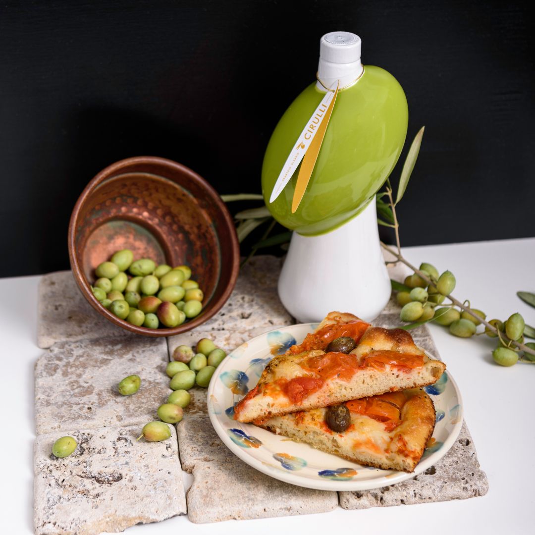 Orcio di olio extravergine di oliva • 250ml • Verde