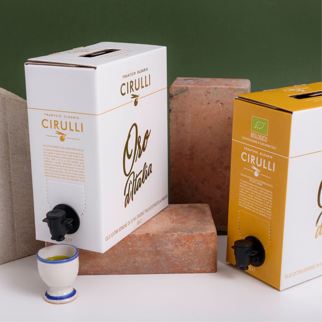 Bag in box di olio extravergine Biologico • 3 Litri
