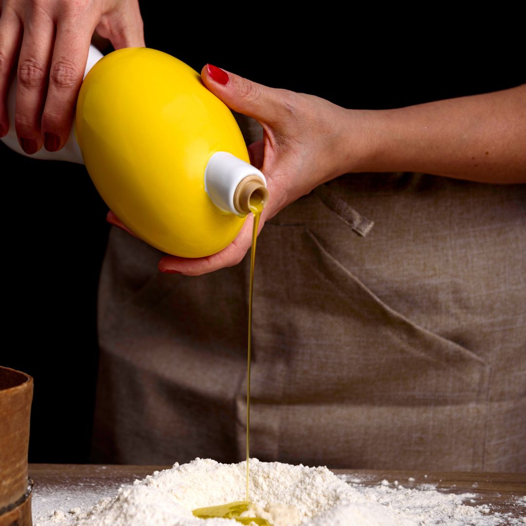 Orcio di olio extravergine di oliva • 250ml • Giallo