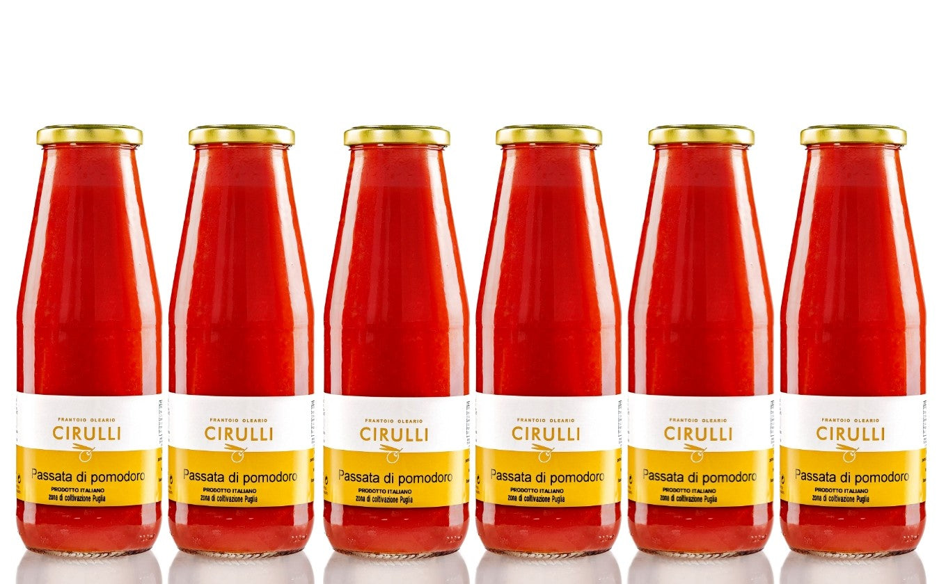 6 Bottiglie di Passata di Pomodoro - 6 X 1Kg