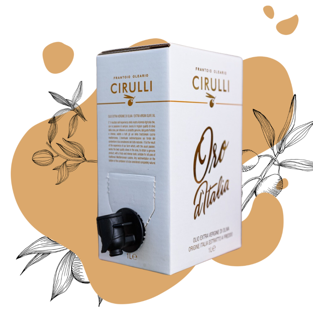 Bag in box di olio extravergine di oliva • 1 Litro