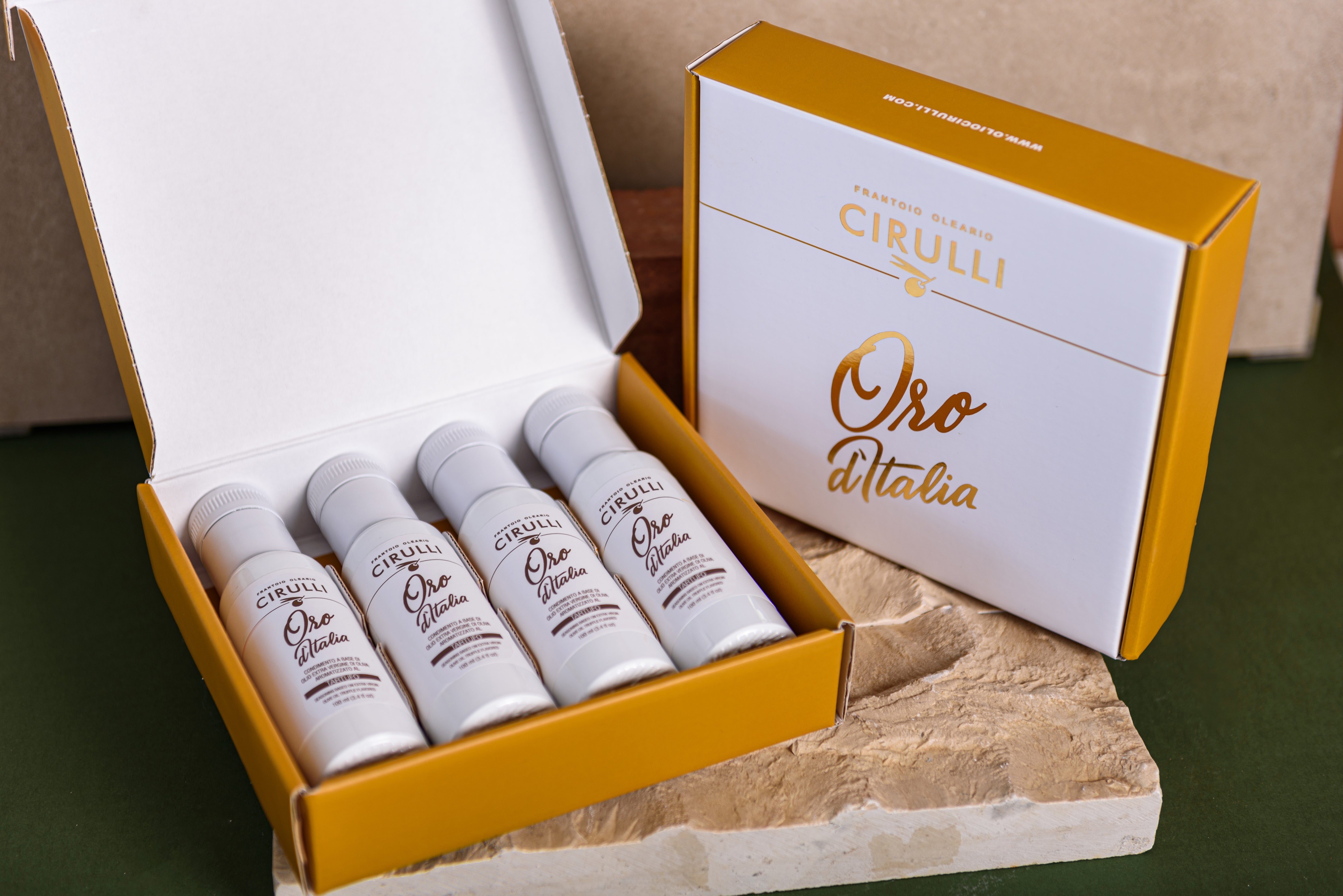 Cofanetto 4 X 100ML Olio Aromatizzato