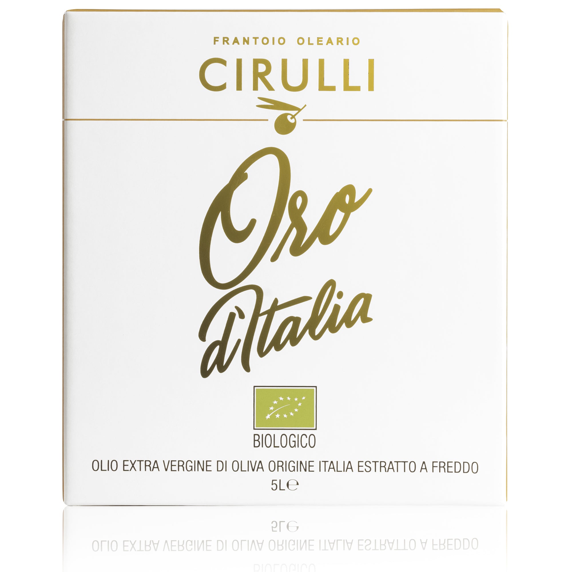 Bag in box di olio extravergine Biologico • 5 Litri