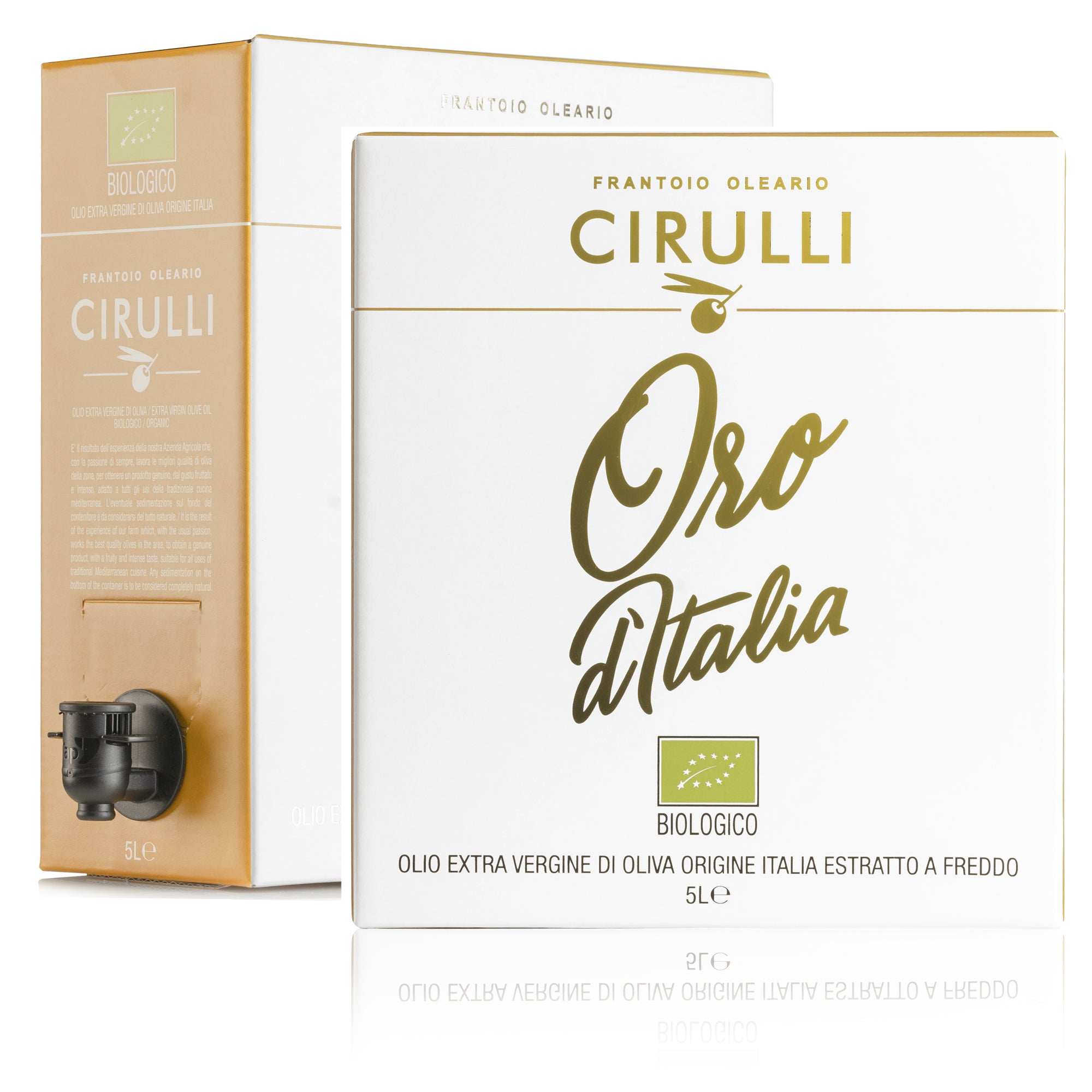 Bag in box di olio extravergine Biologico • 5 Litri