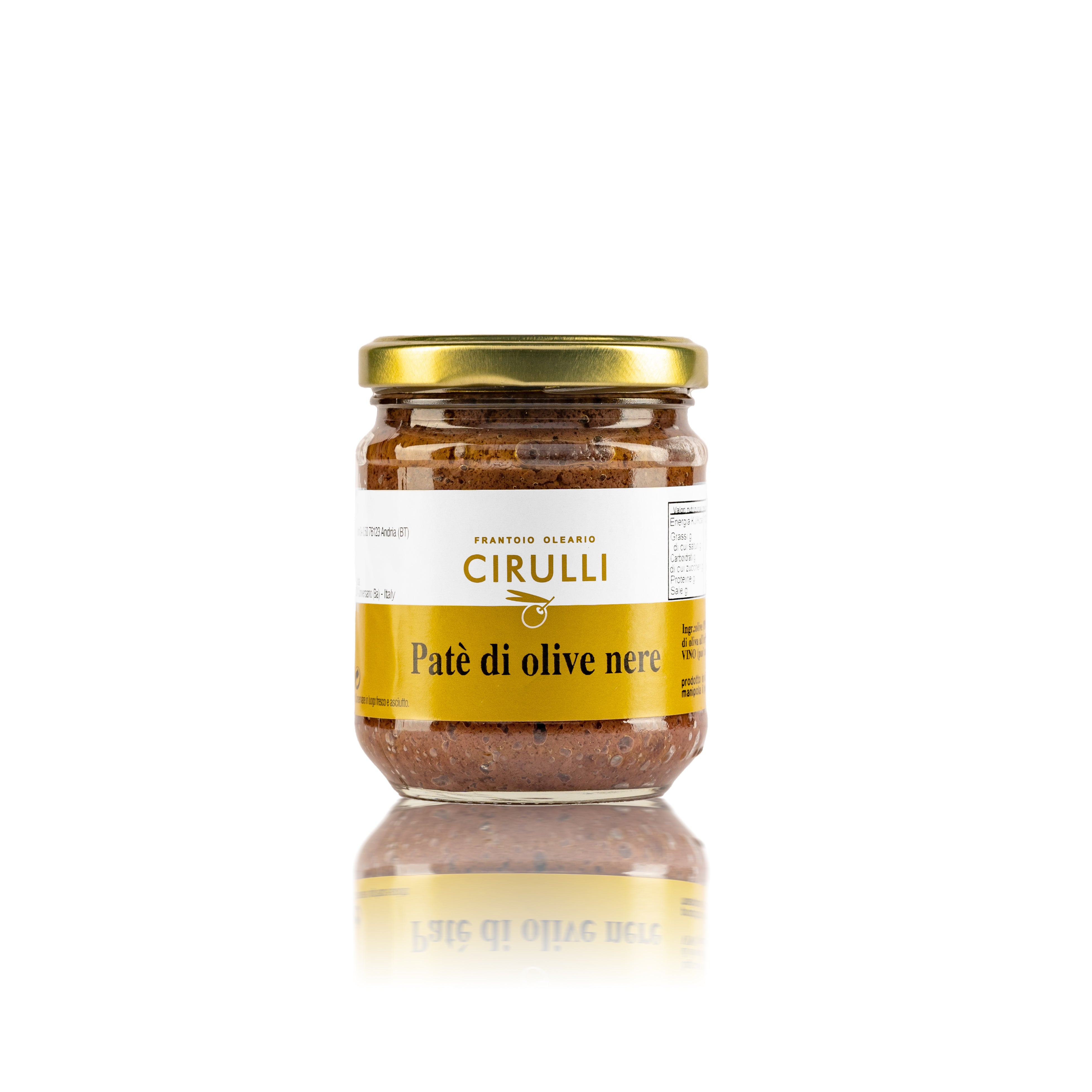 PATÉ DI OLIVE NERE - 180g