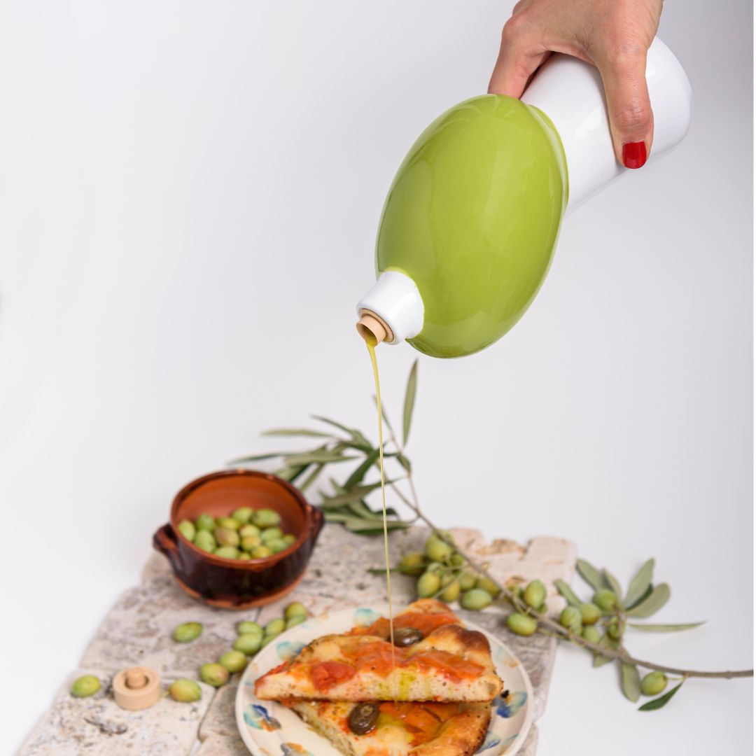 Orcio di olio extravergine di oliva • 250ml • Verde