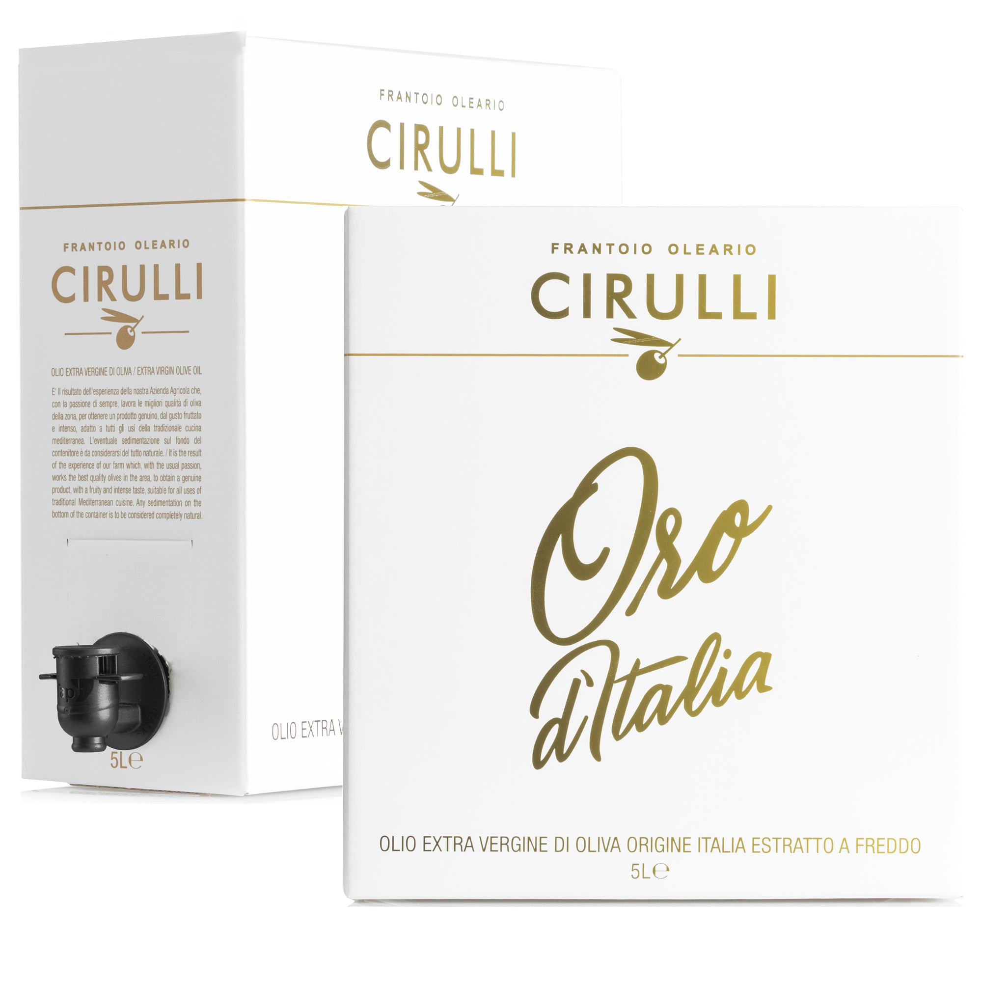 Bag in box di olio extravergine di oliva • 5 Litri
